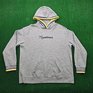 West Virginia Mountaineers Hoodie Sweatshirt‎ Mens XL Gray Pullover NCAA College